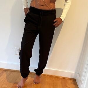 SPANX Black Jogger Pants